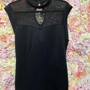LBD WITH MESH DETAIL
